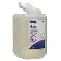 Картридж с жидким мылом одноразовый KIMBERLY-CLARK Kleenex, 1 л, прозрачный, диспенсер
