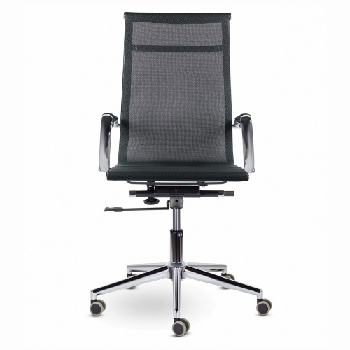 Кресло офисное BRABIX PREMIUM "Net EX-533", хром, сетка, черное фото 3