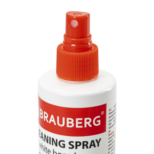 Чистящая жидкость-спрей для маркерных досок BRAUBERG, 250 мл фото 4