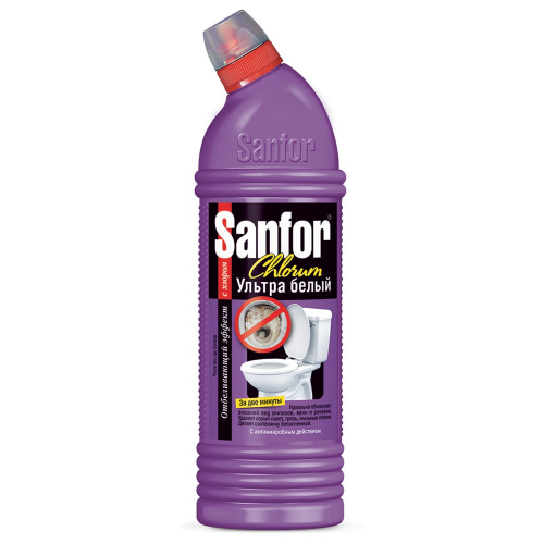 Чистящее средство для сантехники "Sanfor" Chlorum Ульра белый 750 г