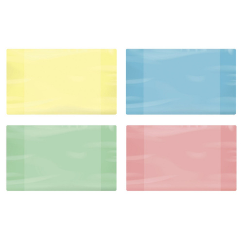 Обложки для тетради и дневника ПИФАГОР, 10 шт., 210х350 мм, цветные, плотные фото 2