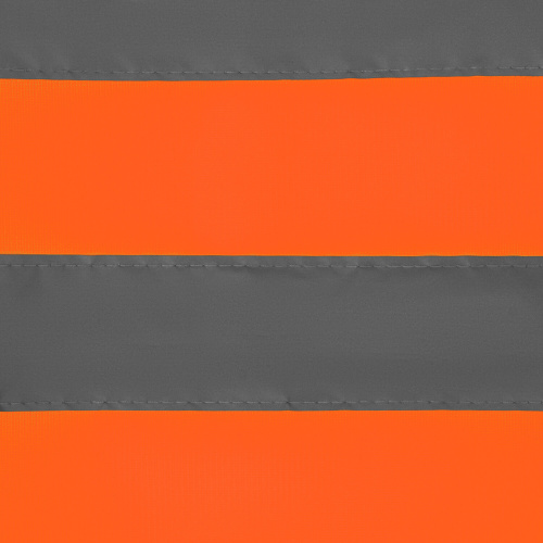 Жилет сигнальный, 2 светоотражающие полосы, ОРАНЖЕВЫЙ, XL (52-54), ГРАНДМАСТЕР, 610886 фото 2