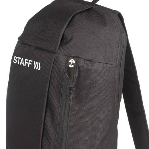Рюкзак STAFF "AIR", 40х23х16 см, компактный, черный фото 4
