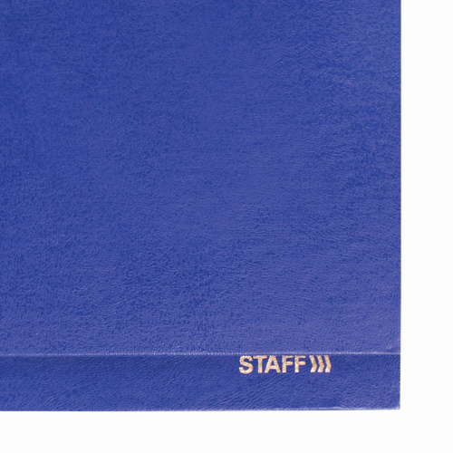 Планинг настольный недатированный STAFF, 285х112 мм, бумвинил, 64 л., темно-синий фото 4