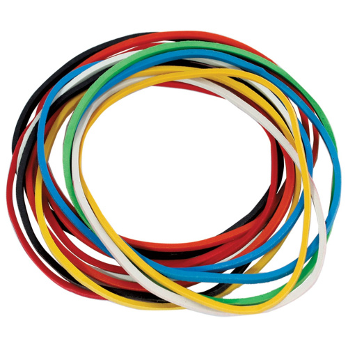 Резинки банковские универсальные BRAUBERG, диаметр 60 мм, 1000 г, цветные, натуральный каучук фото 3