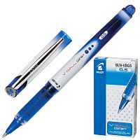 Ручка-роллер с грипом PILOT "V-Ball Grip", корпус с печатью, линия письма 0,3 мм, синяя