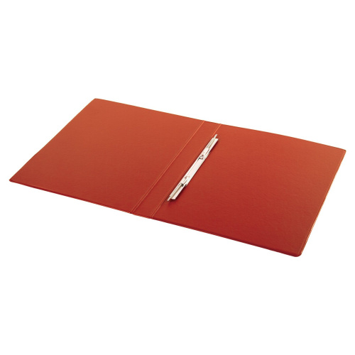 Папка с металлическим пружинным скоросшивателем BRAUBERG, картон/ПВХ, 35 мм, до 290 листов, красная фото 8