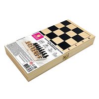 Шахматы ЗОЛОТАЯ СКАЗКА, доска 29х29 см, классические обиходные, деревянные, лакированные