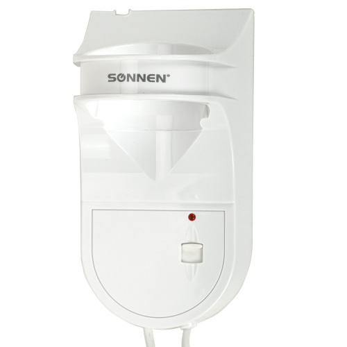 Фен для волос настенный SONNEN HD-2112 EXTRA POWER, 1600 Вт, 2 скорости, белый/хром, 608480 фото 8