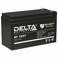 Аккумуляторная батарея для ИБП любых торговых марок, 12 В, 7 Ач, 151х65х95 мм, DELTA, DT 1207