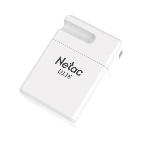 Флеш-диск 32 GB NETAC U116, USB 2.0, белый, NT03U116N-032G-20WH фото 5