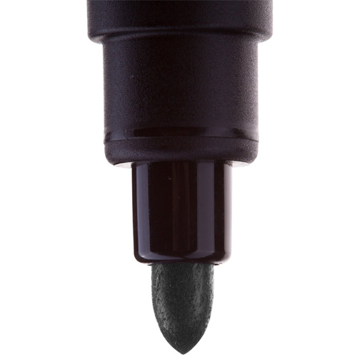 Маркер перманентный CENTROPEN, круглый наконечник, 2,5 мм, черный фото 3