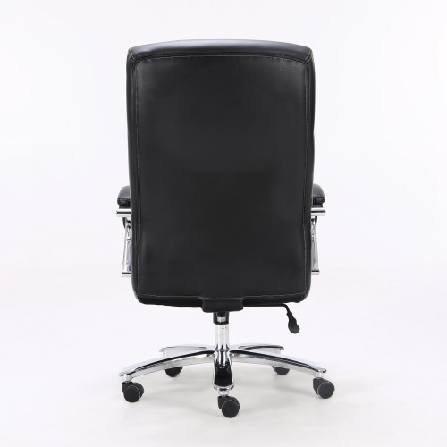 Кресло офисное BRABIX PREMIUM "Total HD-006", до 180 кг, экокожа, хром, черное фото 2