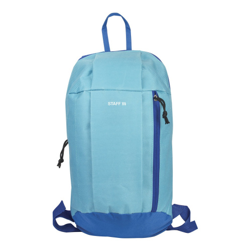 Рюкзак STAFF "AIR", 40х23х16 см, голубой с синими деталями фото 2