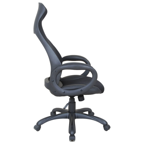 Кресло офисное BRABIX PREMIUM "Genesis EX-517", пластик черный, ткань/экокожа/сетка черная фото 9