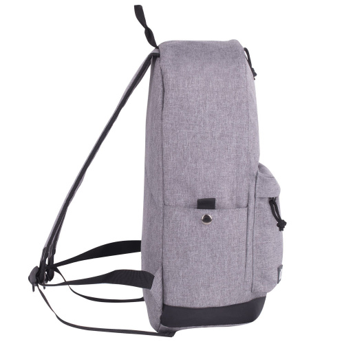 Рюкзак BRAUBERG "Grey Melange", 43х30х17 см, универсальный, сити-формат, , с защитой от влаги фото 10