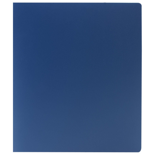 Папка на 2 кольцах STAFF, 40 мм, до 300 листов, 0,5 мм, синяя фото 2