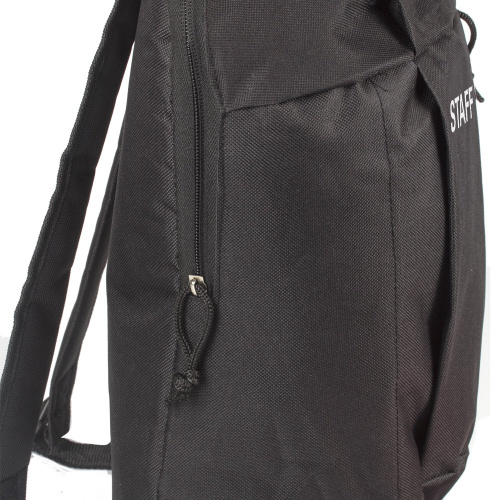 Рюкзак STAFF "AIR", 40х23х16 см, компактный, черный фото 3