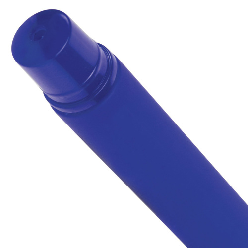 Ручка шариковая масляная BRAUBERG "Matt", корпус синий, узел 0,7 мм, синяя фото 5