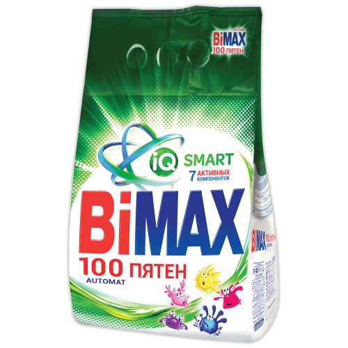 Стиральный порошок-автомат BIMAX "100 пятен", 6 кг фото 2