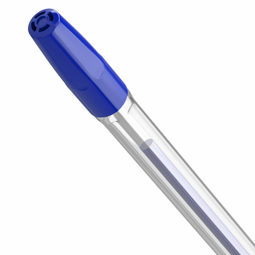Ручки шариковые BRAUBERG "M-500", 4 шт., линия письма 0,35 мм, синие фото 6