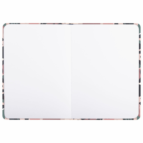 Скетчбук BRAUBERG ART DEBUT "Листья", белая бумага, 145х203 мм, 80 л., резинка, твердый фото 3