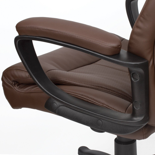 Кресло офисное BRABIX "Enter EX-511", экокожа, коричневое Страна производитель: Китай фото 9