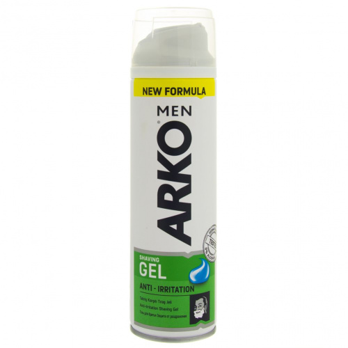 Гель для бритья "Arko" Men Anti-Irritation 200 мл