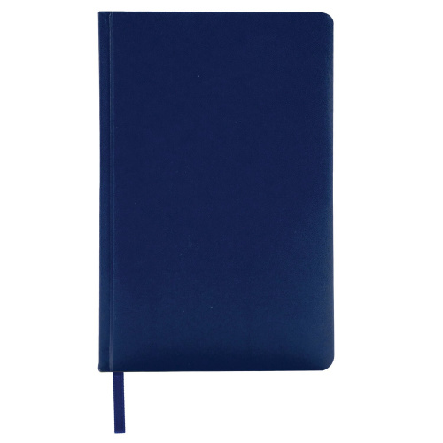 Ежедневник недатированный BRAUBERG "Select", А5, 138х213 мм, балакрон, 160 л., темно-синий фото 8