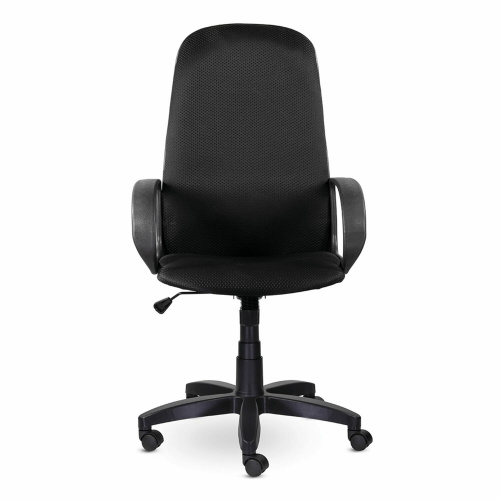 Кресло офисное BRABIX "Praktik EX-279", ткань JP/кожзам, черное фото 9