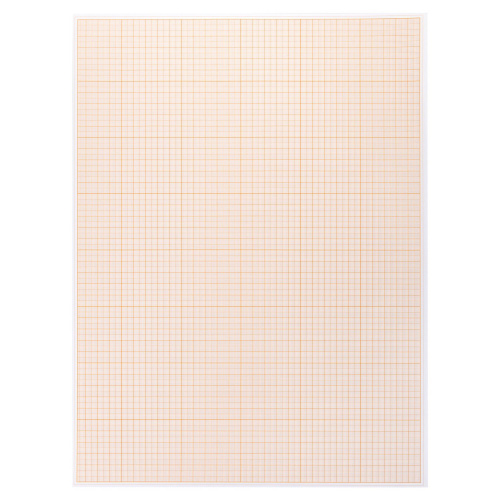 Бумага масштабно-координатная (миллиметровая) STAFF, А3, оранжевая, 10 л., 65 г/м2 фото 8
