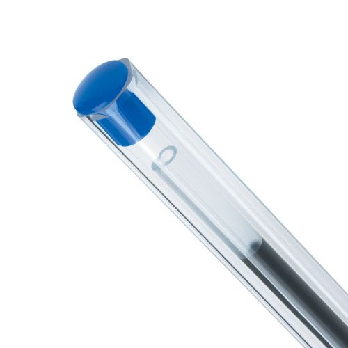 Ручки шариковые BIC "Cristal Original", 4 шт., пластиковая упаковка с европодвесом, синие фото 6