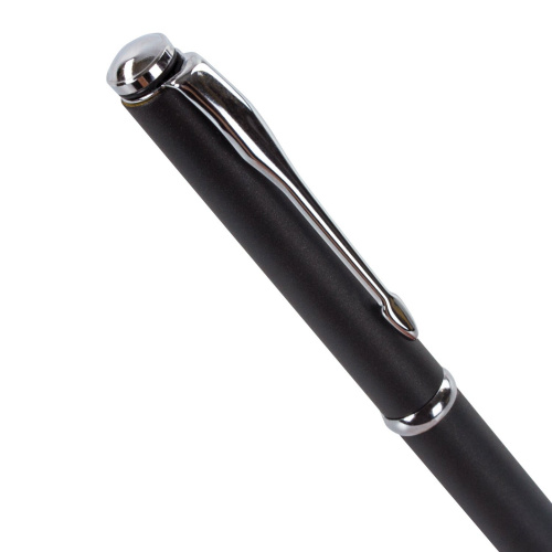 Ручка подарочная шариковая GALANT "Arrow Chrome Grey", корпус серый, хромированные детали, синяя фото 8