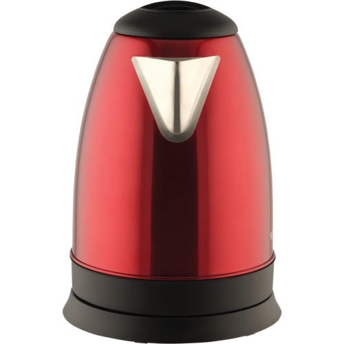 Чайник SCARLETT SC-EK21S76, 2 л, 1800 Вт, закрытый нагревательный элемент, сталь, красный фото 6