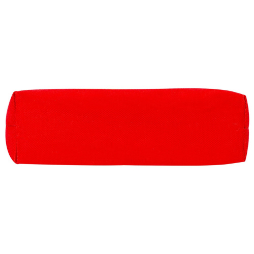 Пенал-тубус ПИФАГОР, на молнии, текстиль, красный, 20х5 см фото 4