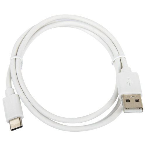 Кабель SONNEN, белый USB 2.0-Type-C, 1 м, медь, для передачи данных и зарядки фото 3