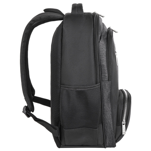 Рюкзак BRAUBERG URBAN, 46х30х18 см, универсальный, с отделением для ноутбука, серый/черный фото 5