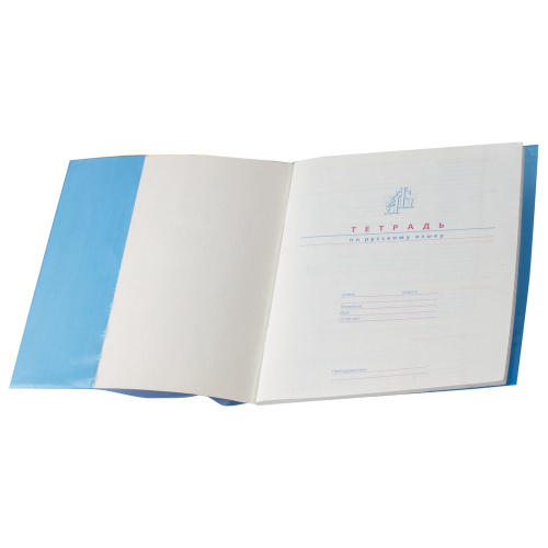 Обложка ПЭ для дневников и тетрадей ПИФАГОР, 60 мкм, 210х350 мм, цветная фото 2