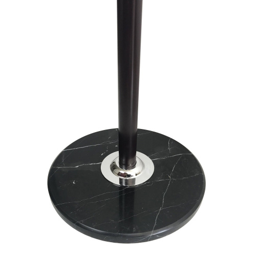 Вешалка-стойка BRABIX "CR-870", на мраморном диске, металл, 5+3 крючка, цвет коричневый фото 4