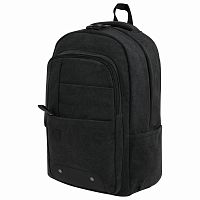 Рюкзак BRAUBERG "Пульс", 20 литров, 44х30х14 см, для старшеклассников/студентов/молодежи, холщовый
