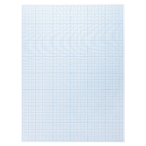Бумага масштабно-координатная (миллиметровая) STAFF, А3, планшет, голубая, 20 л., 80 г/м2