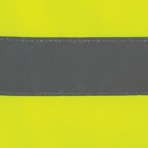 Жилет сигнальный ГРАНДМАСТЕР, 2 светоотражающие полосы, XL (52-54), лимонный фото 4