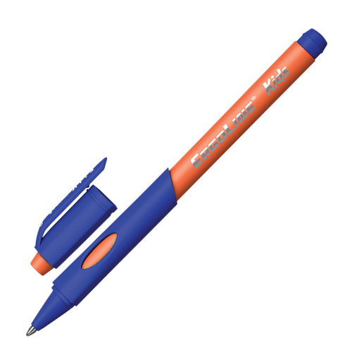 Ручка шариковая масляная ERICH KRAUSE "Ergoline Kids", синяя, узел 0,7 мм, линия 0,35 мм фото 4