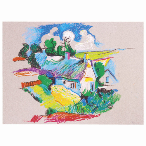 Пастель масляная художественная BRAUBERG ART CLASSIC, 12 цветов, круглое сечение, утолщенная фото 3