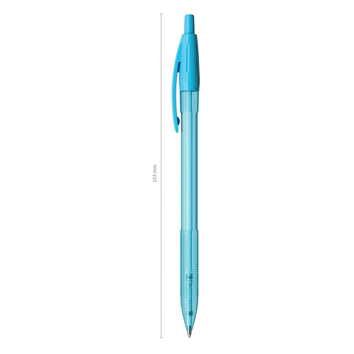 Ручка шариковая автоматическая ERICH KRAUSE "R-301 Spring", синяя, узел 1,0 мм, линия 0,5 мм фото 6