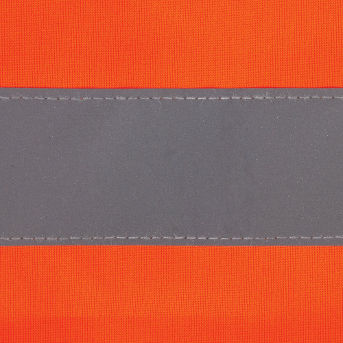 Жилет сигнальный ГРАНДМАСТЕР, 2 светоотражающие полосы, XL, оранжевый фото 3