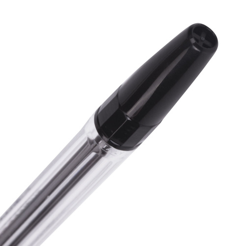Ручка шариковая CORVINA "51 Classic", корпус прозрачный, узел 1 мм, линия письма 0,7 мм, черная фото 4