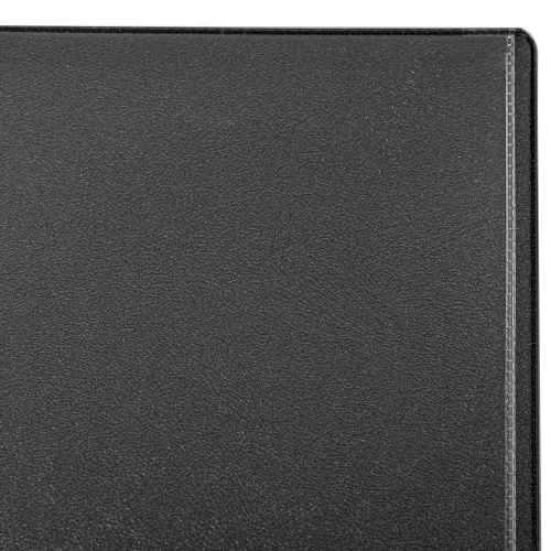 Коврик-подкладка настольный для письма BRAUBERG, 590х380 мм, с прозрачным карманом, черный фото 3