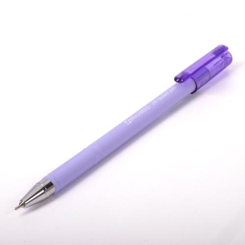 Ручка шариковая масляная BRAUBERG "FRUITY Pastel", линия письма 0,35 мм, синяя фото 9