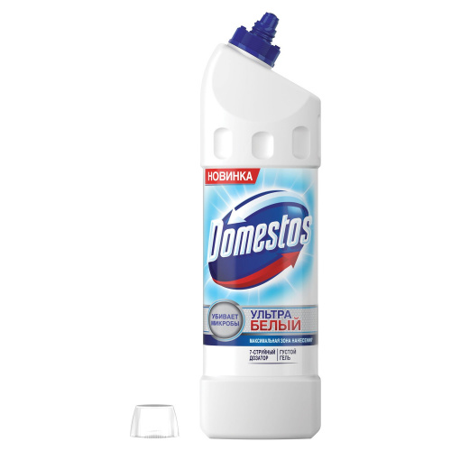 Чистящее средство для сантехники "Domestos" Ультра Белый 1 л фото 2